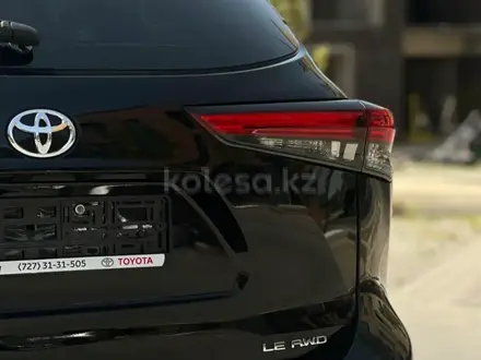 Toyota Highlander 2021 года за 19 000 000 тг. в Алматы – фото 9