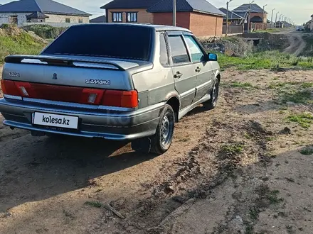 ВАЗ (Lada) 2115 2007 года за 710 000 тг. в Актобе – фото 4