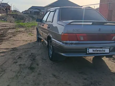 ВАЗ (Lada) 2115 2007 года за 710 000 тг. в Актобе – фото 6
