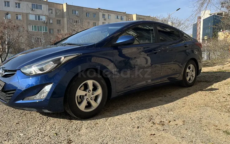 Hyundai Elantra 2015 годаfor3 500 000 тг. в Актау