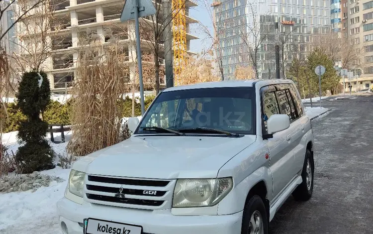 Mitsubishi Pajero iO 2001 года за 3 900 000 тг. в Алматы