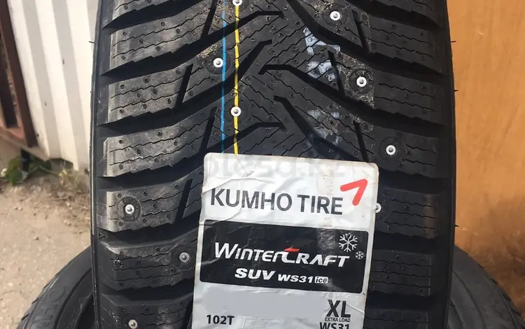 245-55-19 Kumho Wintercraft Suv Ice WS31 за 66 000 тг. в Алматы