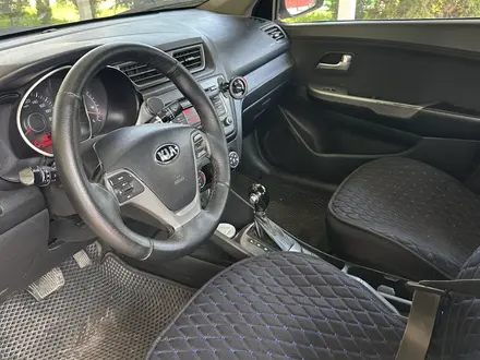 Kia Rio 2015 года за 4 100 000 тг. в Алматы – фото 15