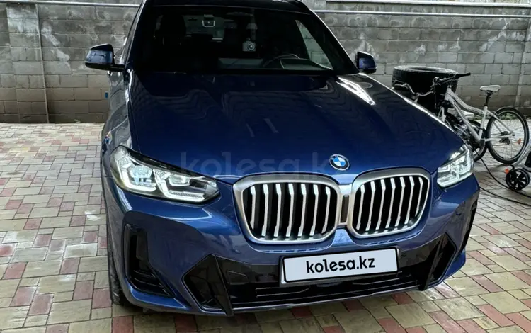 BMW X3 2022 года за 27 900 000 тг. в Алматы