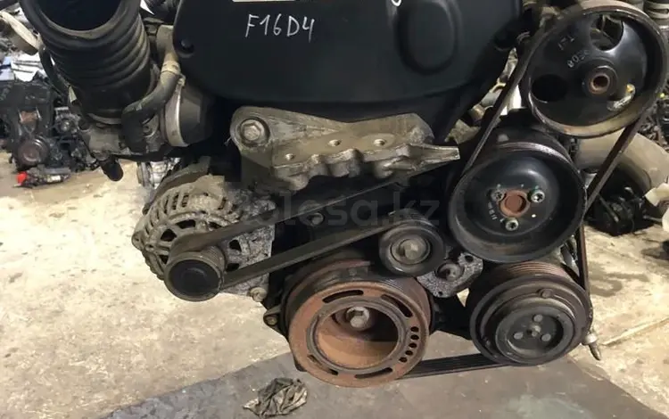 Двигатель F16D4 1.6л Chevrolet Aveo, Cruze, Шевроле Круз, Авео за 10 000 тг. в Алматы