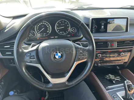 BMW X6 2016 года за 17 200 000 тг. в Костанай – фото 26