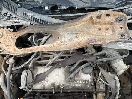 Двс двигатель мотор фара авкат морда ноускат на mazda 323 мазда за 75 000 тг. в Алматы – фото 2