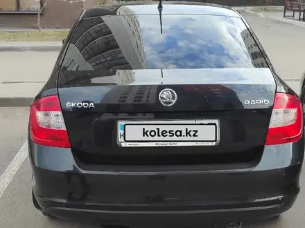 Skoda Rapid 2014 года за 4 000 000 тг. в Астана – фото 5