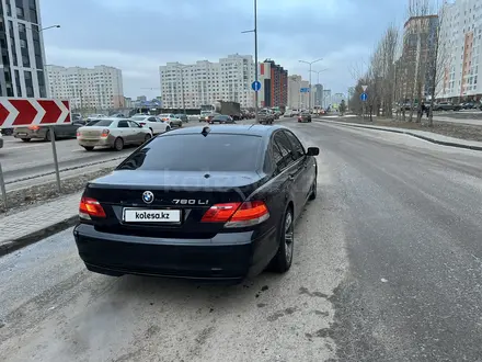BMW 760 2007 года за 4 500 000 тг. в Астана – фото 5