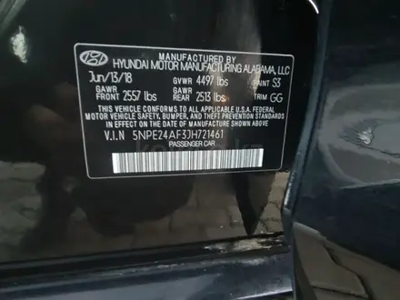 Hyundai Sonata 2018 года за 7 500 000 тг. в Актобе – фото 6