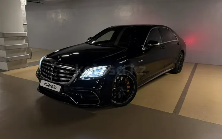 Mercedes-Benz S 63 AMG 2018 года за 48 000 000 тг. в Астана