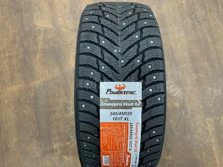 245/45r20 Powertrac Snowpro Stud 02 за 70 000 тг. в Астана – фото 2