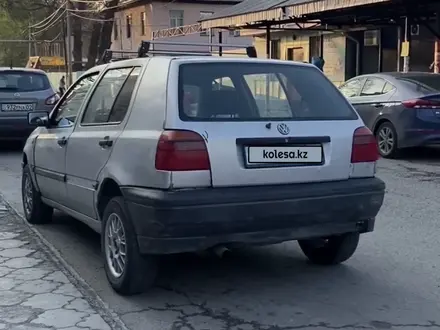 Volkswagen Golf 1993 года за 500 000 тг. в Алматы – фото 2