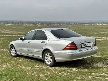 Mercedes-Benz S 320 2001 года за 4 500 000 тг. в Кордай – фото 4