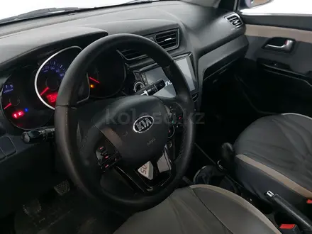 Kia Rio 2014 года за 4 190 000 тг. в Астана – фото 12