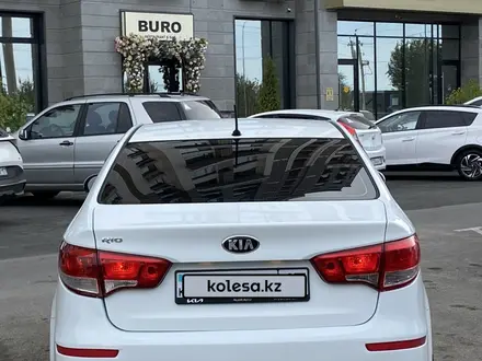 Kia Rio 2015 года за 5 900 000 тг. в Шымкент – фото 4