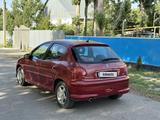 Peugeot 206 2008 года за 1 850 000 тг. в Тараз – фото 5