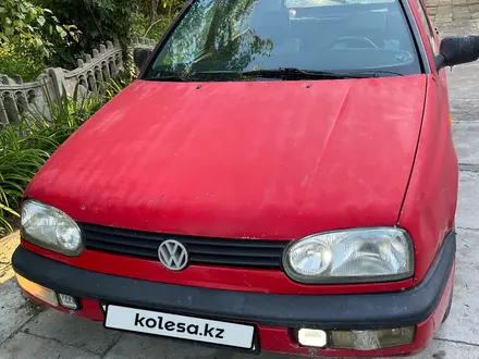 Volkswagen Golf 1992 года за 900 000 тг. в Тараз – фото 2