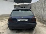 Volkswagen Golf 1993 года за 1 200 000 тг. в Тараз – фото 4
