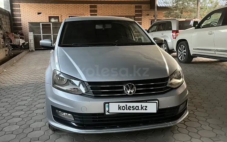 Volkswagen Polo 2018 года за 5 500 000 тг. в Алматы