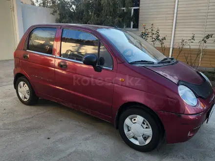 Daewoo Matiz 2013 года за 1 400 000 тг. в Туркестан – фото 3