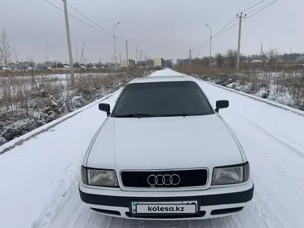 Audi 80 1992 года за 1 800 000 тг. в Жаркент – фото 2