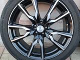Летние шины continental 245/45* R 20 в сборе с дисками 8*20/5*108 за 350 000 тг. в Петропавловск – фото 2