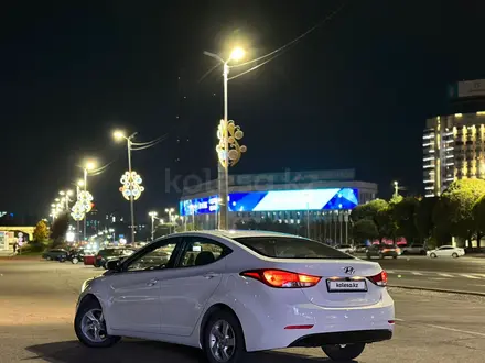 Hyundai Elantra 2015 года за 6 100 000 тг. в Алматы – фото 3