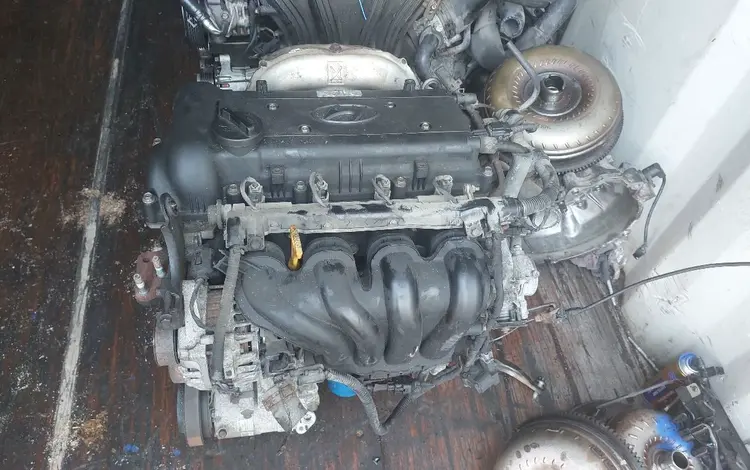 Двигатель Kia 1.6 original за 600 000 тг. в Алматы