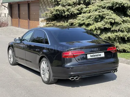 Audi A8 2014 года за 9 700 000 тг. в Алматы – фото 4