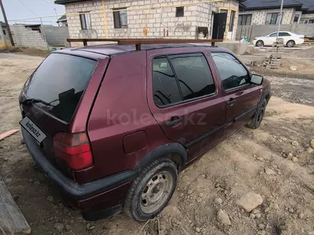 Volkswagen Golf 1992 года за 550 000 тг. в Алматы – фото 5