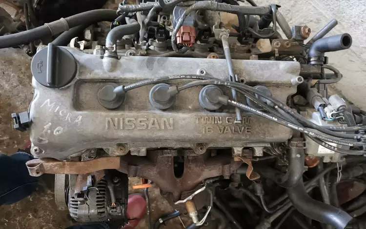 Двигатель на Nissan Mikra 1.0, 1.3 за 280 000 тг. в Алматы