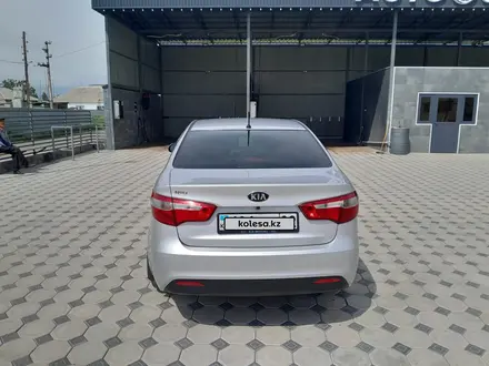 Kia Rio 2015 года за 5 200 000 тг. в Мерке – фото 4