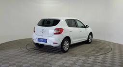 Renault Sandero 2020 года за 4 415 000 тг. в Алматы – фото 5