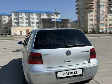 Volkswagen Golf 2000 года за 3 700 000 тг. в Тараз – фото 5