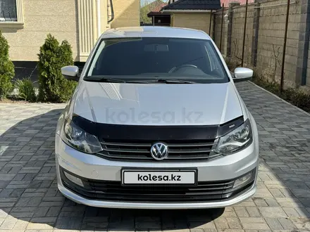Volkswagen Polo 2015 года за 5 700 000 тг. в Алматы – фото 2
