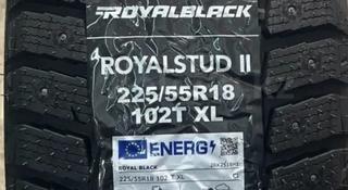 Зимние шипованные шины Royalblack 225 55 18, 102Т XL 2024 г. В. за 250 000 тг. в Караганда