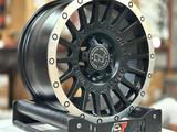 Black Rhino R17 8, 5J ET0 110 6x139, 7 Черный Матовый за 340 000 тг. в Алматы – фото 2