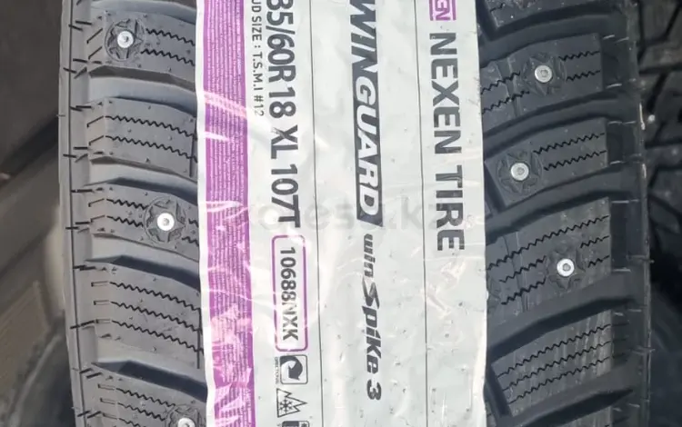 235/60/18 Nexen Win Spike 3 (шип) за 360 000 тг. в Караганда