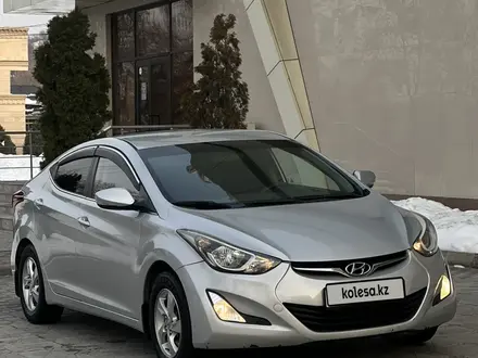 Hyundai Elantra 2015 года за 6 100 000 тг. в Алматы – фото 2