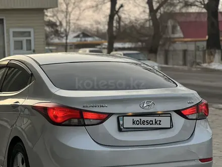 Hyundai Elantra 2015 года за 6 100 000 тг. в Алматы – фото 7