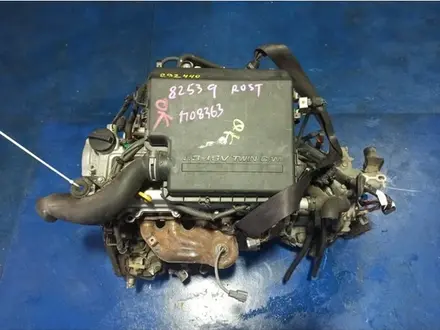 Двигатель TOYOTA PASSO QNC10 K3-VE за 227 000 тг. в Костанай – фото 4