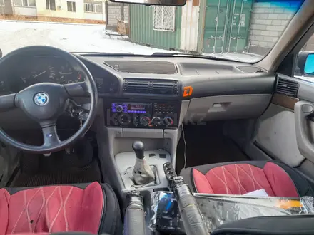 BMW 525 1991 года за 1 100 000 тг. в Талдыкорган – фото 7