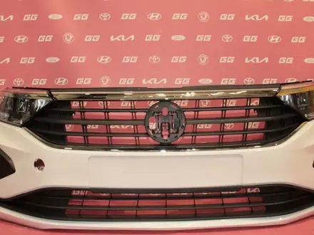Бампер решетка на Volkswagen Polo за 25 000 тг. в Алматы – фото 2
