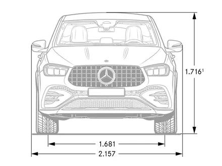 Mercedes-Benz GLE Coupe 63 AMG 4MATIC 2023 года за 80 799 000 тг. в Алматы – фото 12