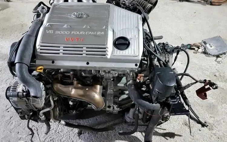 Двигатель АКПП 1MZ-fe 3.0L мотор (коробка) Lexus rx300 лексус рх300.үшін550 000 тг. в Алматы