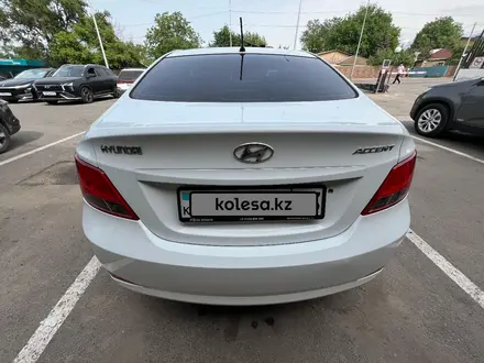 Hyundai Accent 2015 года за 5 350 000 тг. в Алматы – фото 7