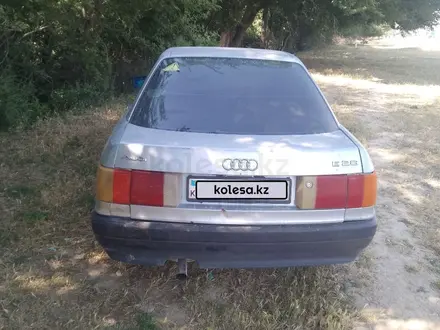 Audi 80 1991 года за 650 000 тг. в Жетысай – фото 4