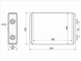 Радиатор отопителя салона за 11 350 тг. в Павлодар