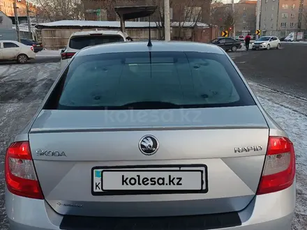 Skoda Rapid 2014 года за 5 050 000 тг. в Астана – фото 3